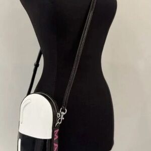 Marc Jacobs 3D Vitamin Pill Crossbody Bag Black and White